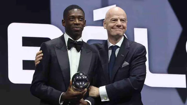 img of Dembélé y Bonmatí reinan en la gala The Best FIFA 2025 en Doha